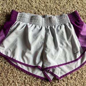 Nike running shorts. Athletic dri fit material